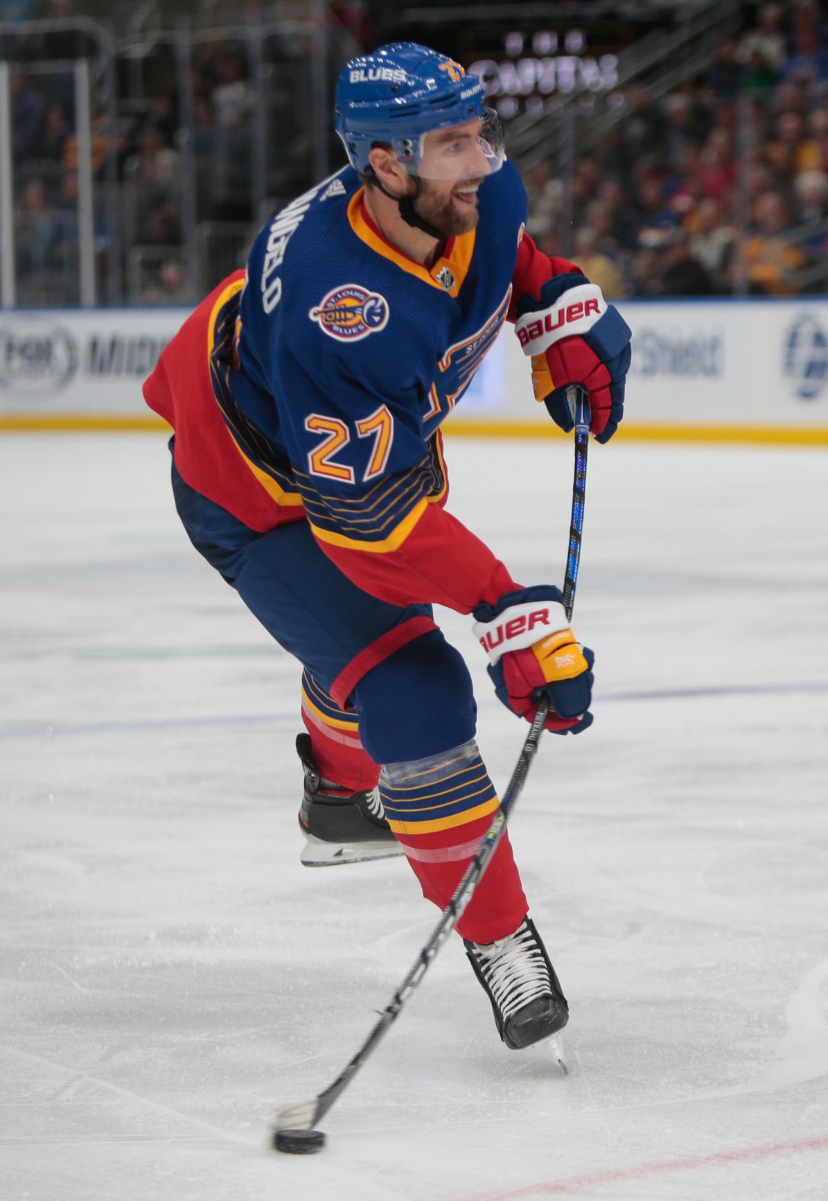 Blues take on Calgary Flames at the Enterprise Center